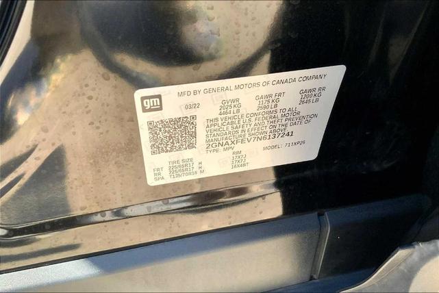 Photo of 2022 Mosaic Black Metallic Chevrolet Equinox