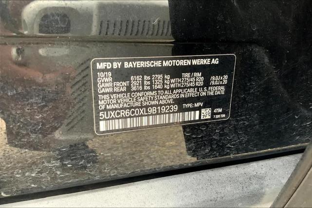 Photo of 2020 Black Sapphire Metallic BMW X5