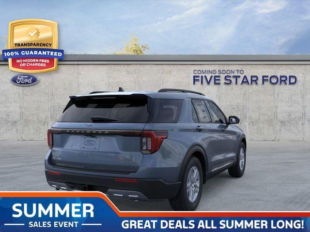 Photo of 2025 Vapor Blue Metallic Ford Explorer