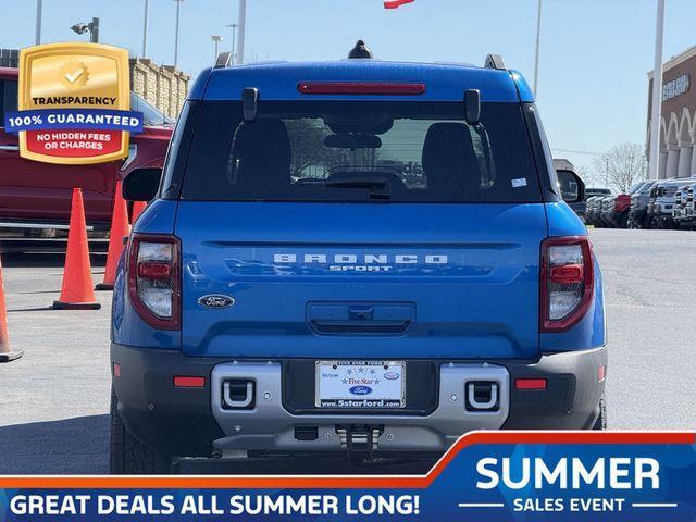 Photo of 2025 Velocity Blue Metallic Ford Bronco Sport