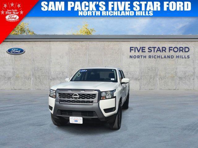 Photo of 2025 Glacier White Nissan Frontier