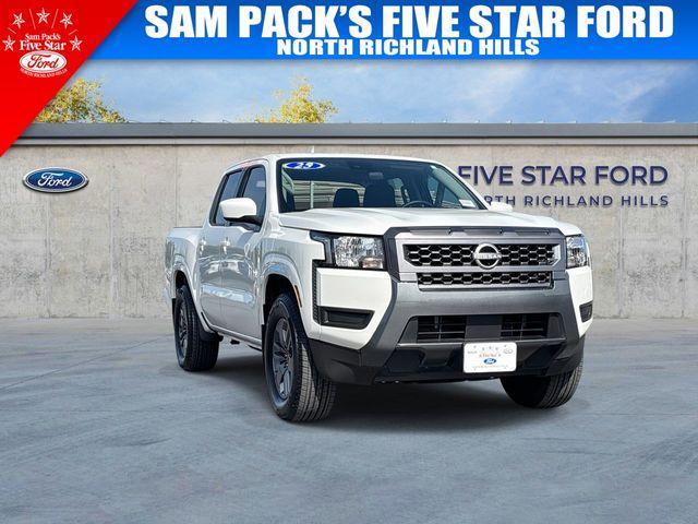 Photo of 2025 Glacier White Nissan Frontier