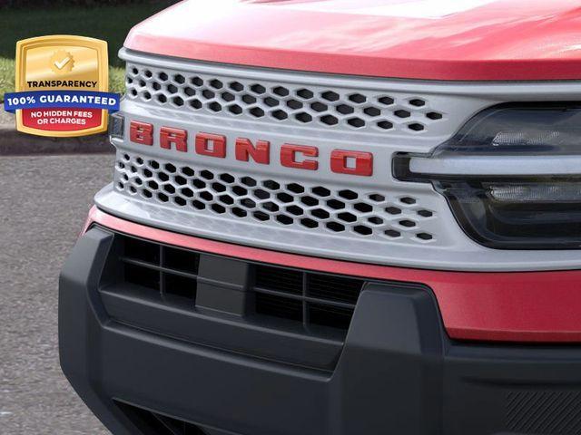 Photo of 2025 Ruby Red Metallic Tinted Clearcoat Ford Bronco Sport