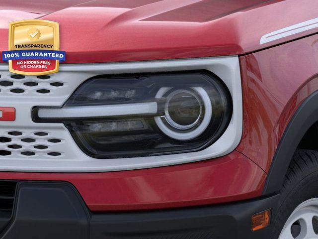 Photo of 2025 Ruby Red Metallic Tinted Clearcoat Ford Bronco Sport