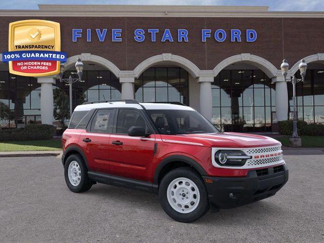 Photo of 2025 Ruby Red Metallic Tinted Clearcoat Ford Bronco Sport