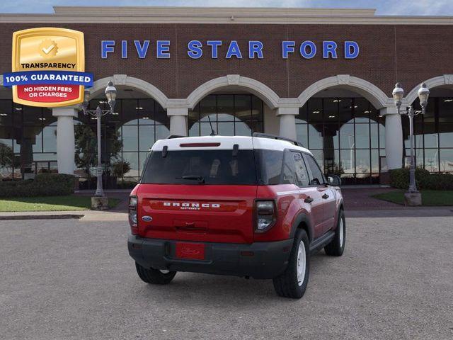 Photo of 2025 Ruby Red Metallic Tinted Clearcoat Ford Bronco Sport