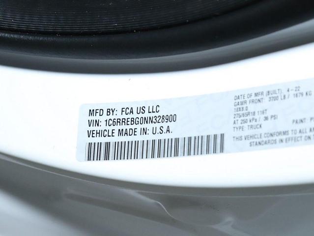 Photo of 2022 Bright White Clearcoat RAM 1500