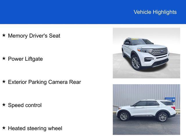 Photo of 2022 White Metallic Ford Explorer