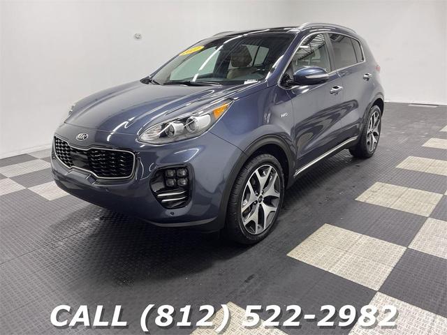 Photo of 2017 Pacific Blue Kia Sportage
