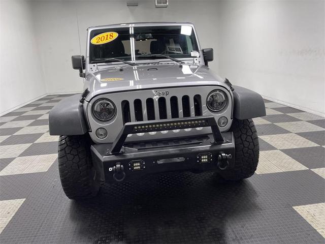 Photo of 2018 Billet Silver Metallic Clearcoat Jeep Wrangler JK Unlimited