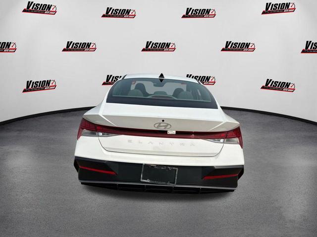 Photo of 2025 Serenity White Hyundai ELANTRA