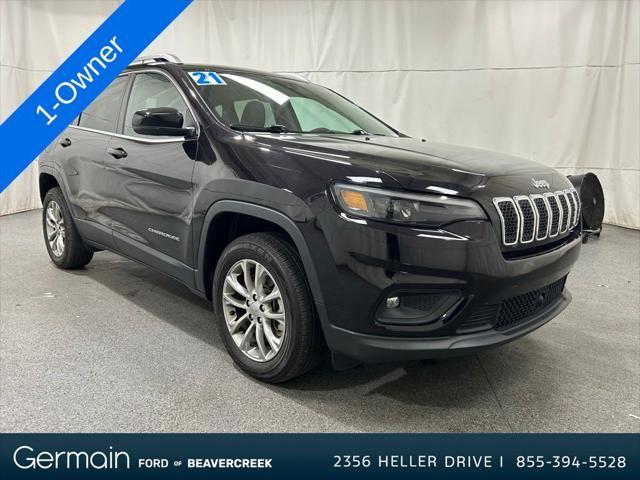 Photo of 2021 Sangria Metallic Clearcoat Jeep Cherokee