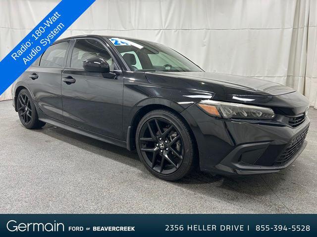 Photo of 2024 Crystal Black Pearl Honda Civic