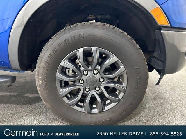 Photo of 2020 Lightning Blue Ford Ranger