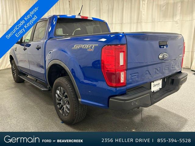 Photo of 2020 Lightning Blue Ford Ranger