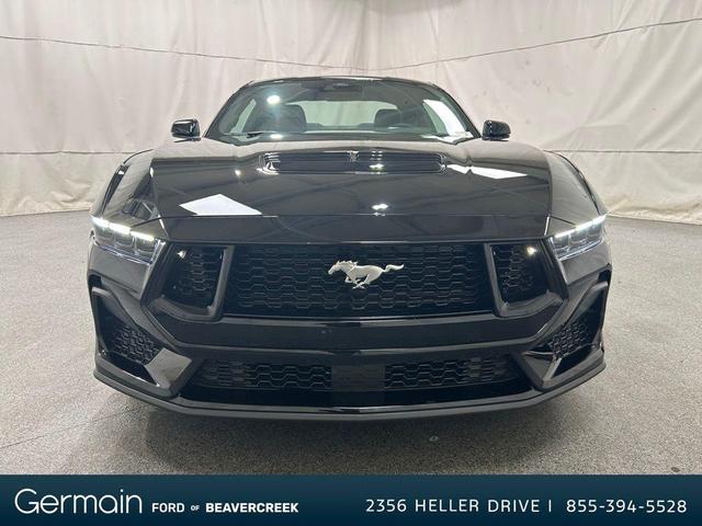 Photo of 2025 Shadow Black Ford Mustang