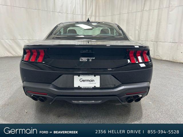 Photo of 2025 Shadow Black Ford Mustang