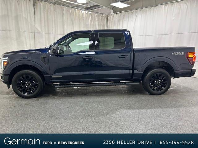 Photo of 2025 Blue Metallic Ford F-150
