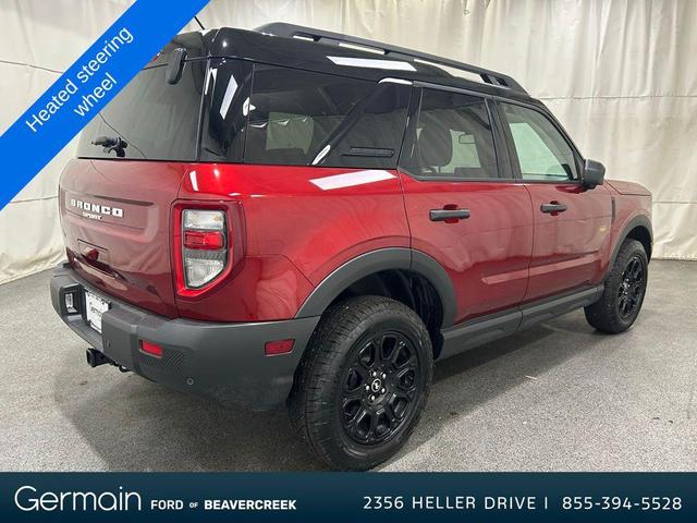 Photo of 2025 Ruby Red Metallic Ford Bronco Sport