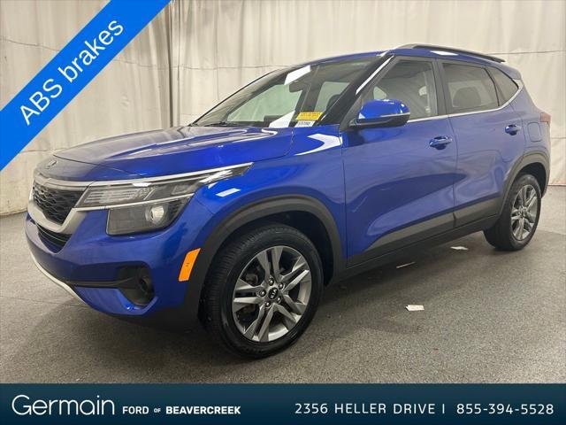 Photo of 2021 Neptune Blue Kia Seltos