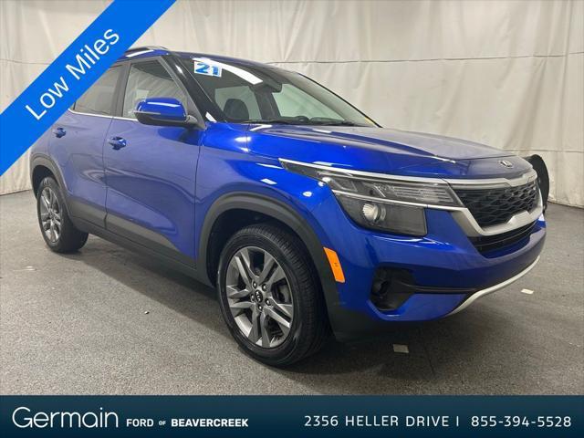 Photo of 2021 Neptune Blue Kia Seltos