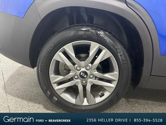 Photo of 2021 Neptune Blue Kia Seltos