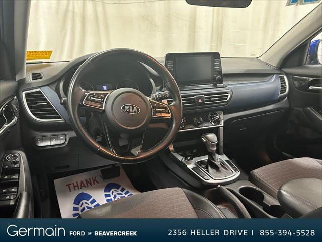 Photo of 2021 Neptune Blue Kia Seltos
