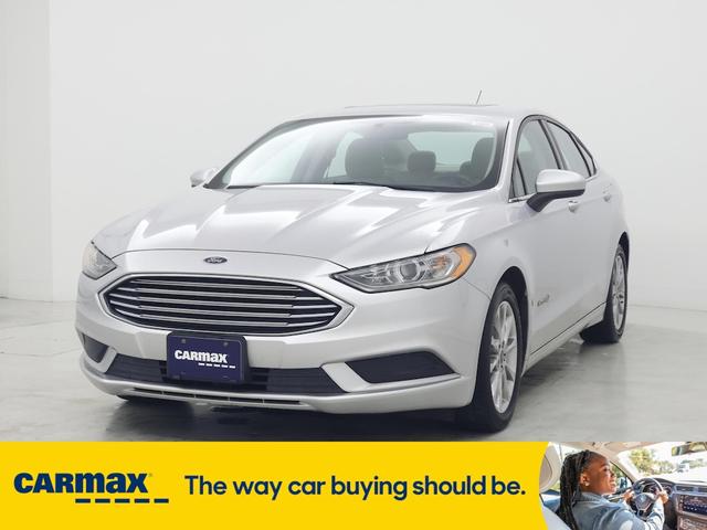 Photo of 2017 Silver Ford Fusion Hybrid