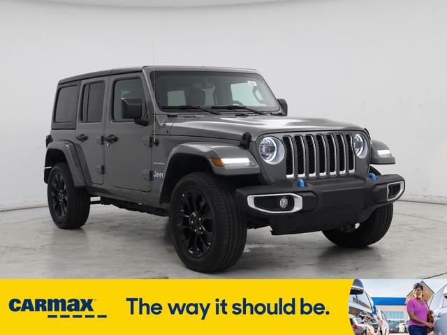 Photo of 2023 Gray Jeep Wrangler 4xe