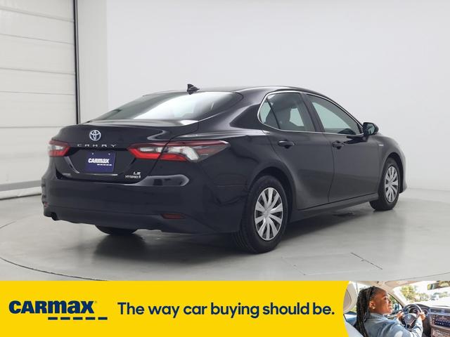 Photo of 2021 Black Toyota Camry Hybrid