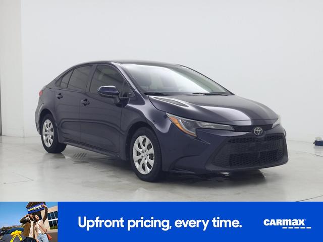 Photo of 2020 Blue Toyota Corolla