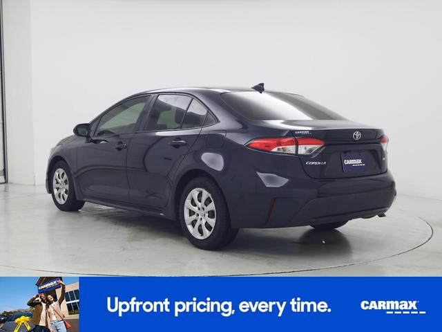 Photo of 2020 Blue Toyota Corolla