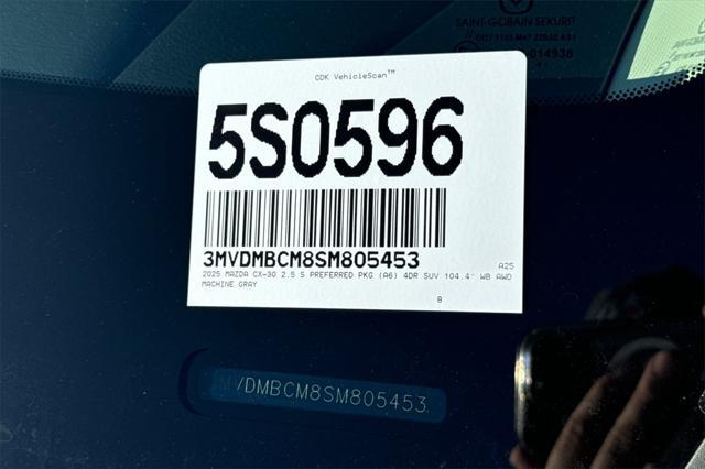 Photo of 2025 Machine Gray Mazda CX-30