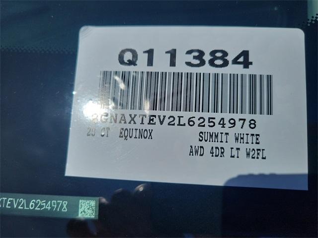 Photo of 2020 Summit White Chevrolet Equinox