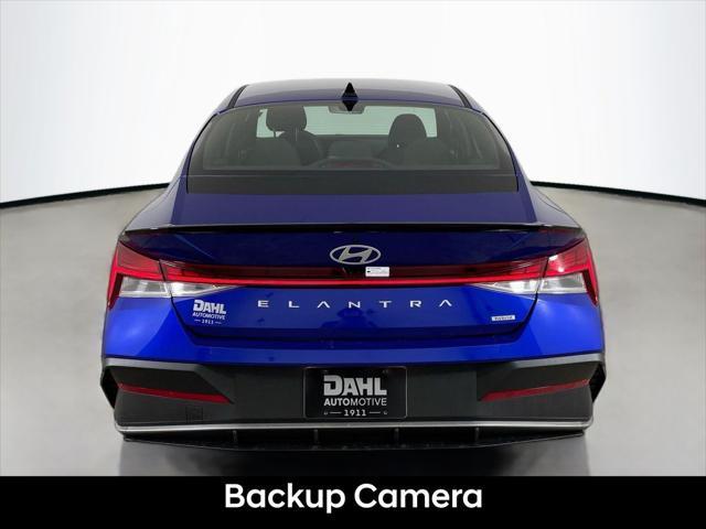Photo of 2025 Intense Blue Hyundai ELANTRA