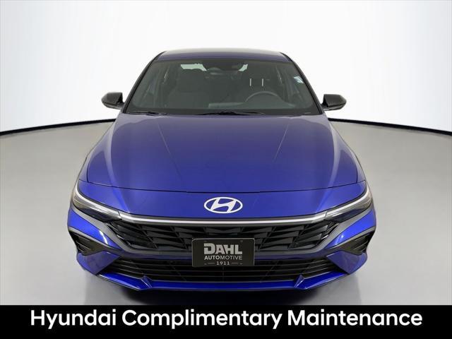 Photo of 2025 Intense Blue Hyundai ELANTRA