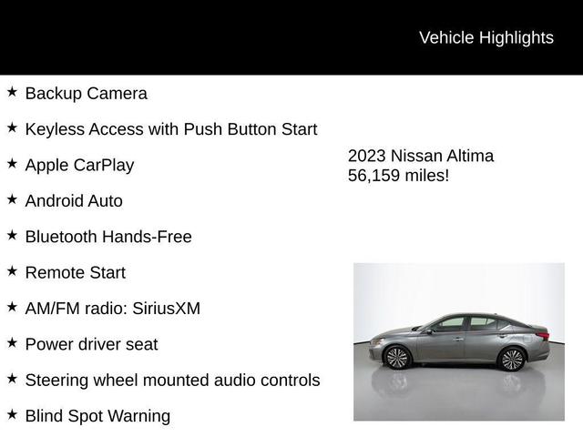 Photo of 2023 Gun Metallic Nissan Altima
