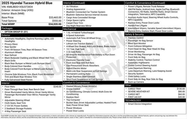 Photo of 2025 Gray Hyundai TUCSON Hybrid