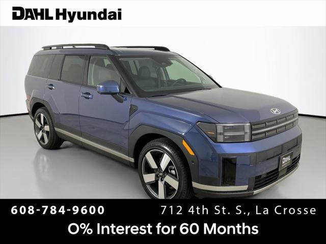 Photo of 2025 Atlantis Blue Hyundai SANTA FE