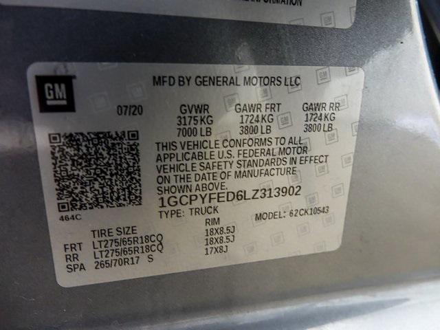 Photo of 2020 Satin Steel Metallic Chevrolet Silverado 1500