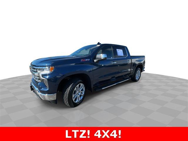 Photo of 2022 Northsky Blue Metallic Chevrolet Silverado 1500