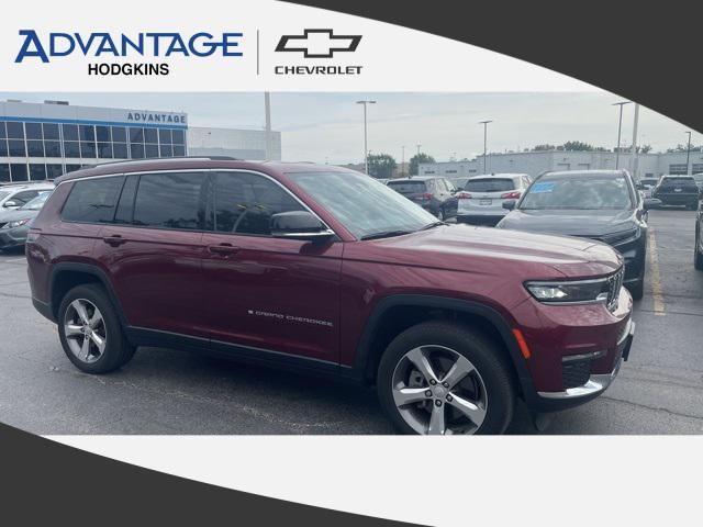 Photo of 2021 Velvet Red Pearlcoat Jeep Grand Cherokee L
