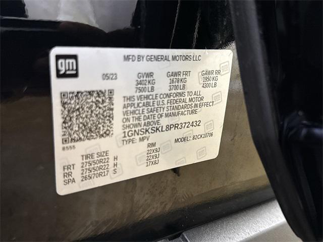 Photo of 2023 Black Chevrolet Tahoe