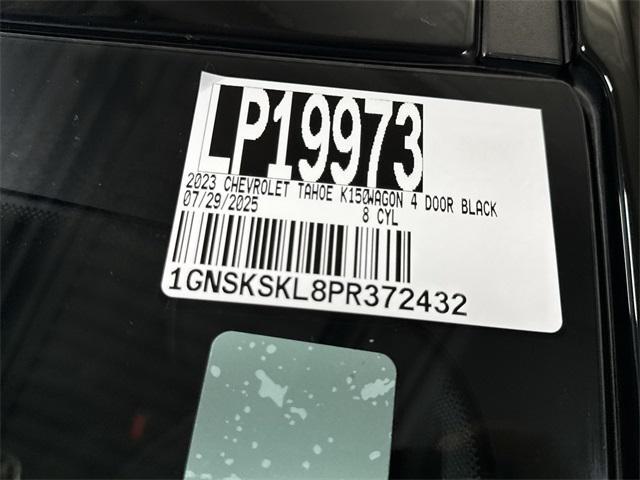 Photo of 2023 Black Chevrolet Tahoe