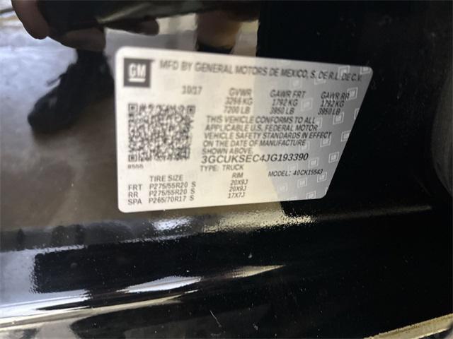 Photo of 2018 Black Chevrolet Silverado 1500