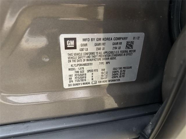 Photo of 2022 Stone Gray Metallic Chevrolet Trax
