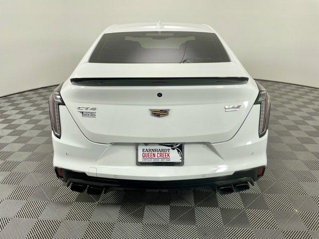 Photo of 2023 Summit White Cadillac CT4-V