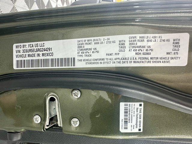 Photo of 2024 Olive Green Pearlcoat RAM 2500