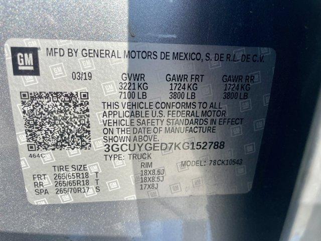 Photo of 2019 Satin Steel Metallic Chevrolet Silverado 1500