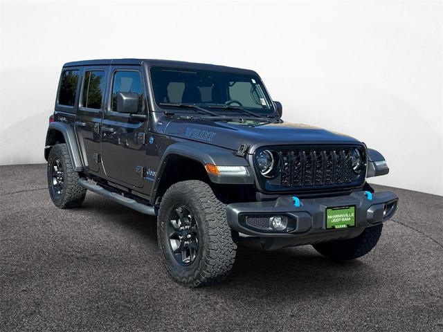Photo of 2024 Granite Crystal Metallic Clearcoat Jeep Wrangler 4xe